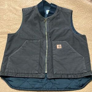 Insulated Brown Carhartt Vest - Men’s